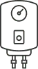 Icon depicting a water heater for Iron Plumbing services